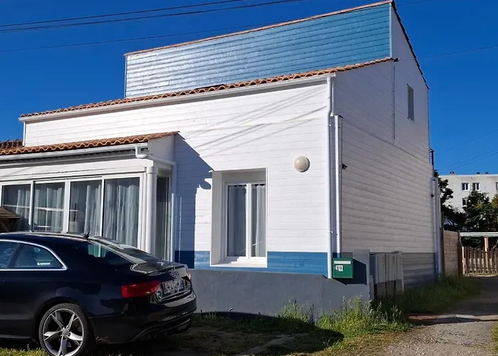 A Seulement 150M Plage Et Rue Pietonne, Maison 90M2, 6 Personnes Avec Parking Prive Et 2 Terrasses Sud Semesterbostad Saint-Jean-de-Monts